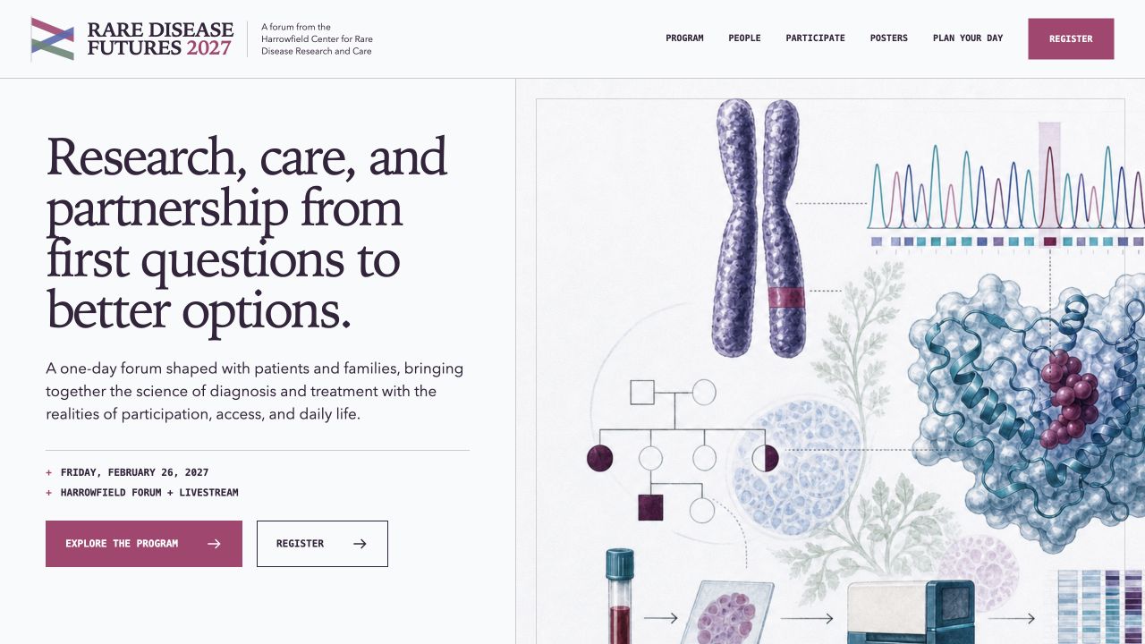Rare Disease Futures symposium homepage